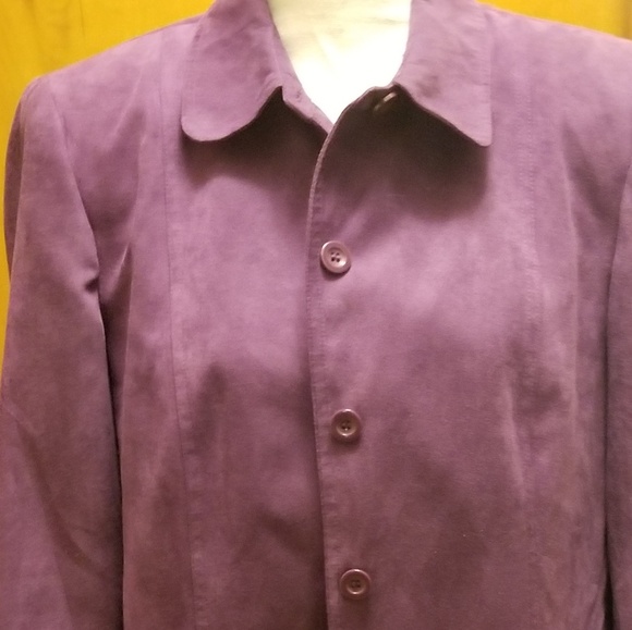 soft suede Jacket - Picture 1 of 4